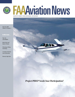 FAA Safety Briefing - May/June 2008 Project PIREP