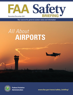 FAA Safety Briefing - November/December 2011 All About Airports