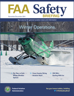 FAA Safety Briefing - November/December 2014 Winter Operations