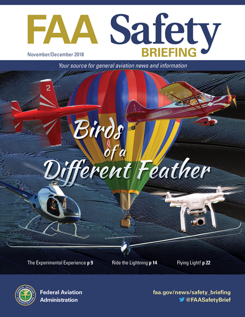 FAA Safety Briefing - November/December 2018 Birds of a Different Feather