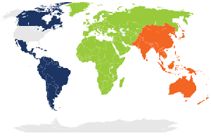 world map