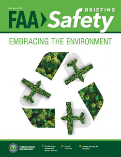 FAA Safety Briefing - July/August Embracing the Environment