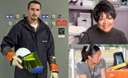 people representing various career fields at FAA