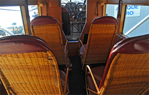 "Wicker passenger seats on a 1929 Hamilton Metalplane Photo copyright Philip Makanna and H.S. Wright III - used with permission"