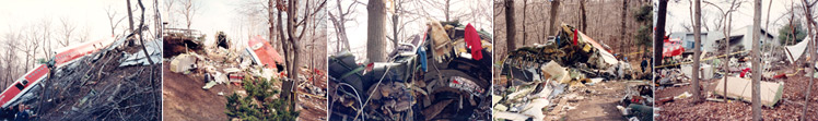 "NTSB/FAA wreckage photos of AVA052"