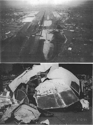 "Photos of China Airlines Flight 140 crash scene"