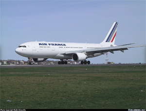 "Photo of an Air France A-330 Photo copyright Rudy Chiarello - used with permission"