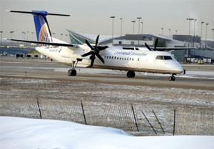 "Photo of a Colgan Air Bombardier DHC-8-400 Photo copyright Gary Wiepert@Reuters - used with permission"