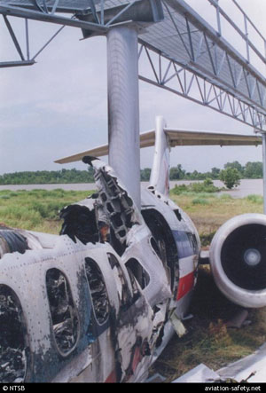 "Photo of Accident Scene - NTSB"