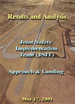 "Joint Safety Implementation Team (JSIT) report "Results and Analysis" issued May 17, 2001"