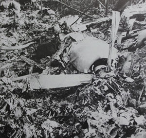 "Wreckage of Boeing Stratocruiser near Carolina, Brazil"
