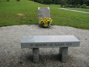 "Photo of the Atlantic SE 529 crash Memorial"