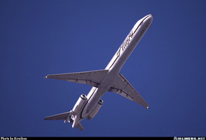 "Photo of a DC-9-82 after takeoff Photo copyright AirNikon Collection - Pima Air Musem - used with permission"