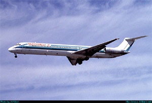 "Photo of accident airplane on landing approach Photo copyright AirNikon Collection - Pima Air Museum - used with permission"