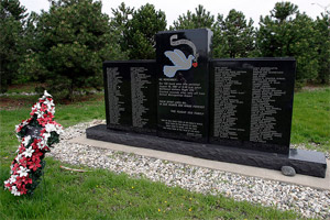 "Photo of Northwest Flight 255 Memorial"