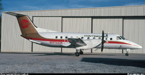 "Photo of Continental Express - Embraer EMB-120 Photo copyright Adriaan Lengkeek - used with permission"