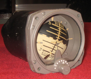 "Photo of a Sperry F3 Attitude Gyro"