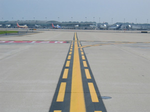 "enhanced taxiway centerline markings"