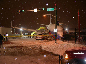 "Photo of Accident Scene - NTSB docket photo"