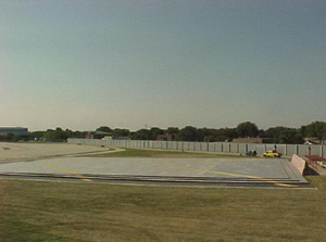 "Photo of EMAS Installation in the Runway Safety Area of an Airport - NTSB docket Photo"