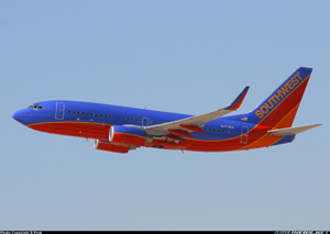 "Photo of Southwest Airlines 737 on Takeoff Photo copyright Niels Schieck - used with permission"