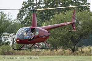 "Photo of Robinson R44 II accident aircraft Photo copyright Jo Hunter - used with permission"