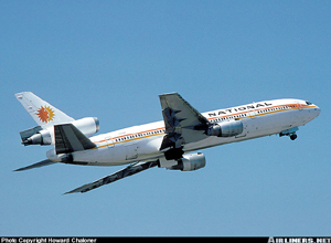 "National Airlines DC-10 Photo copyright Howard Chaloner - used with permission"
