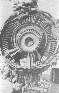 "Photo of failed engine"