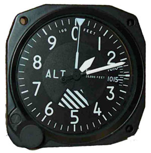 "Photo of "3 pointer" altimeter"
