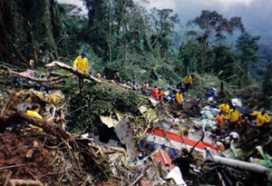 "Photo of crash site"