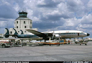 "Photo of Lockheed Super-Constellation Photo copyright Bob Gerrard - used with permission"