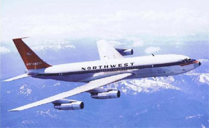 "Photo of a Northwest Boeing 720B - The Boeing Company Archives"