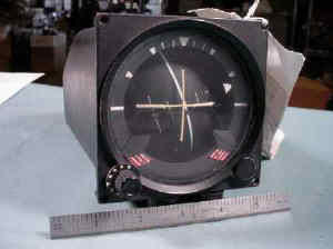 "Photo of 707/720 Sperry HZ-4 artificial horizon."