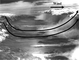 "Photo of Terrain-induced mountain wave and rotors"
