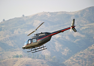 "Photo of a Bell 206B-3"