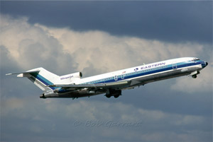 "Photo of 727-225 in Eastern livery similar to accident airplane Photo copyright Bob Garrard - used with permission"