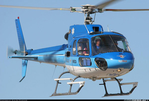 "Photo of accident aircraft, Airbus AS-350B2 Air Medical Photo copyright Ralph Duenas - used with permission"