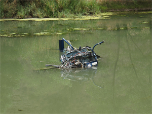 "WPR12FA282 wreckage photo - NTSB"