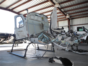 "WPR16FA040 wreckage photo - NTSB"