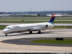 "Photo of Delta Air Lines McDonnell Douglas MD-88 Photo copyright Paul Robbins - used with permission"