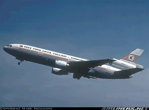 "Photo of a Turk Hava DC-10 Photo copyright Marc Neumann  - used with permission"
