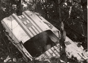 "Photo of airplane wreckage Photo copyright BEA France – used with permission"