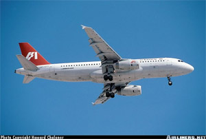 "Indian Airlines A320 Photo copyright Howard Chaloner – used with permission"