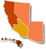Map of the Western-Pacific Region states