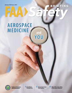 Cover of the January/February 2022 Safety Briefing magazine