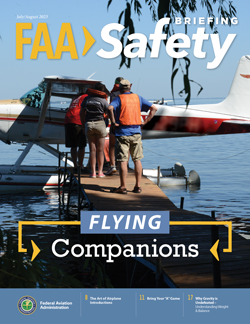 Cover of the July/August 2023 Safety Briefing Magazine
