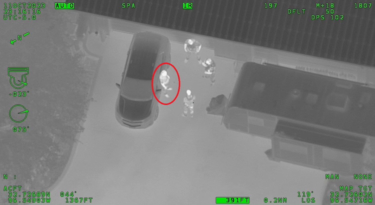 FAA Law Enforcement Assistance Program helped Texas Department of Public Safety helicopter pilots locate an individual responsible for serial aircraft lasing in 2023. 