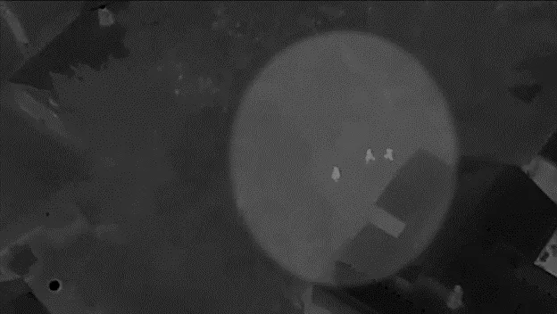 Footage captured by an NYPD drone shows the perpetrators in the August 2024 home invasion in Queens, New York. The camera-equipped drone helped officers locate and detain them.