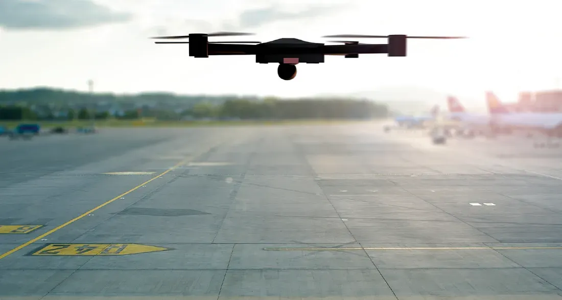 Drones help airport managers identify wildlife habitats around airports so they can determine where to concentrate their efforts to mitigate wildlife hazards.