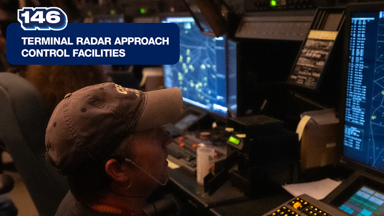 146 terminal radar approach control facilities